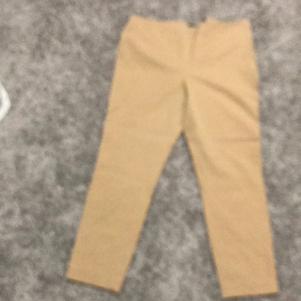 LAUREN stretchy pants flat waist band size14